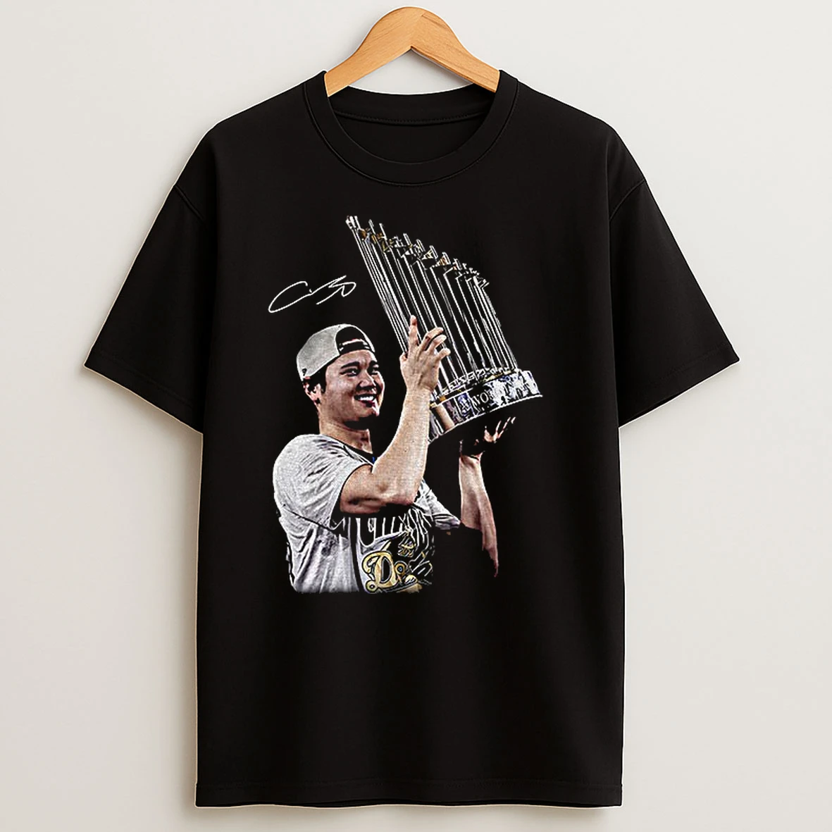 Shohei Ohtani Los Angeles Dodgers Mlb Back To Back Baseball World Series Signature T Shirts