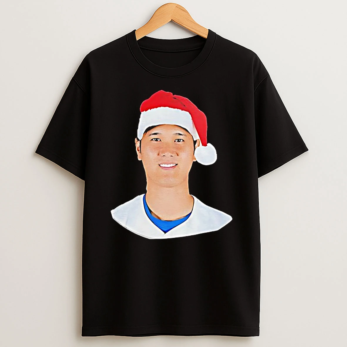 Shohei Ohtani Los Angeles Dodgers Nfl Smiling Santa Hat Merry Christmas Shirts