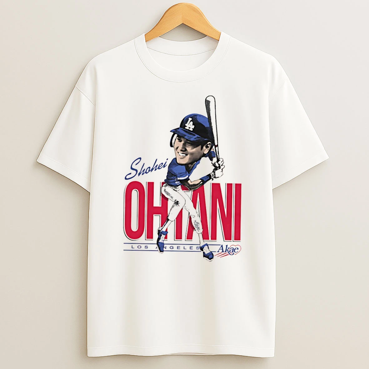 Shohei Ohtani Los Angeles Dodgers Baseball Caricature Shirts