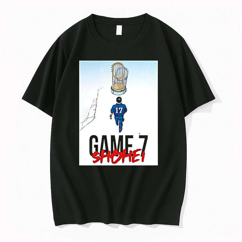 Shohei Ohtani Los Angeles Dodgers Game 7 World Series Trophy Shirts
