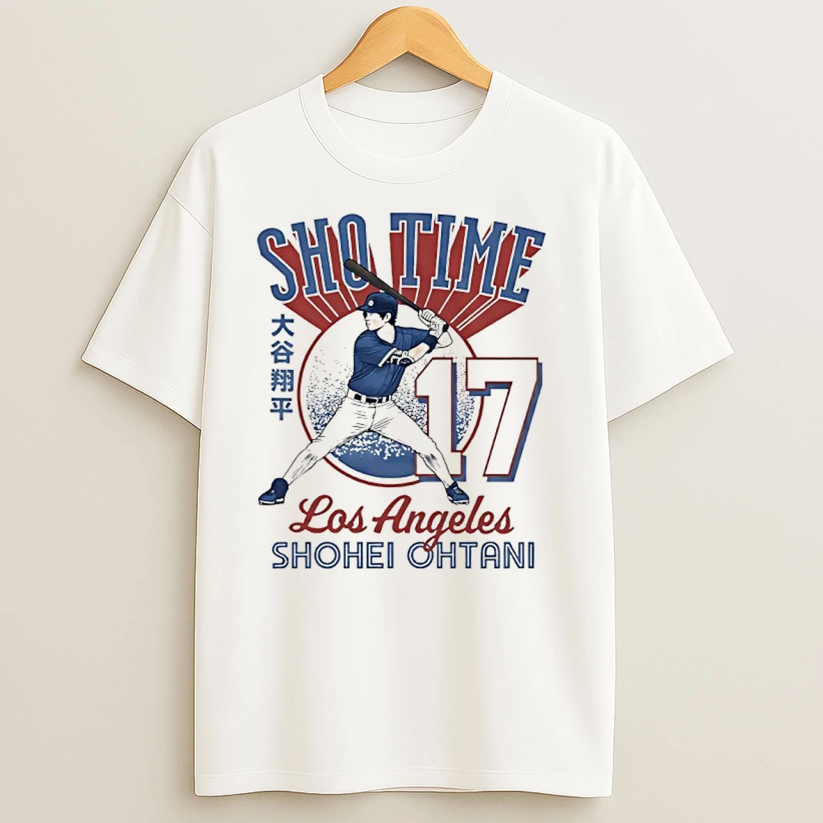 Shohei Ohtani Sho Time Los Angeles Dodgers T Shirts