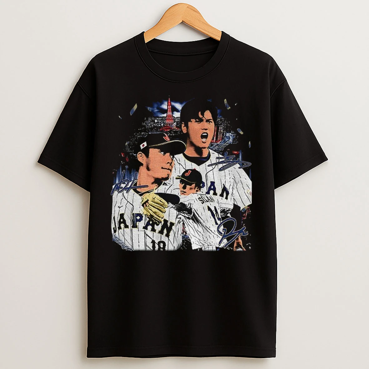 Shohei Ohtani Will Smith Enrique Hernandez Japan Los Angeles Dodgers Mlb Signatures T Shirts