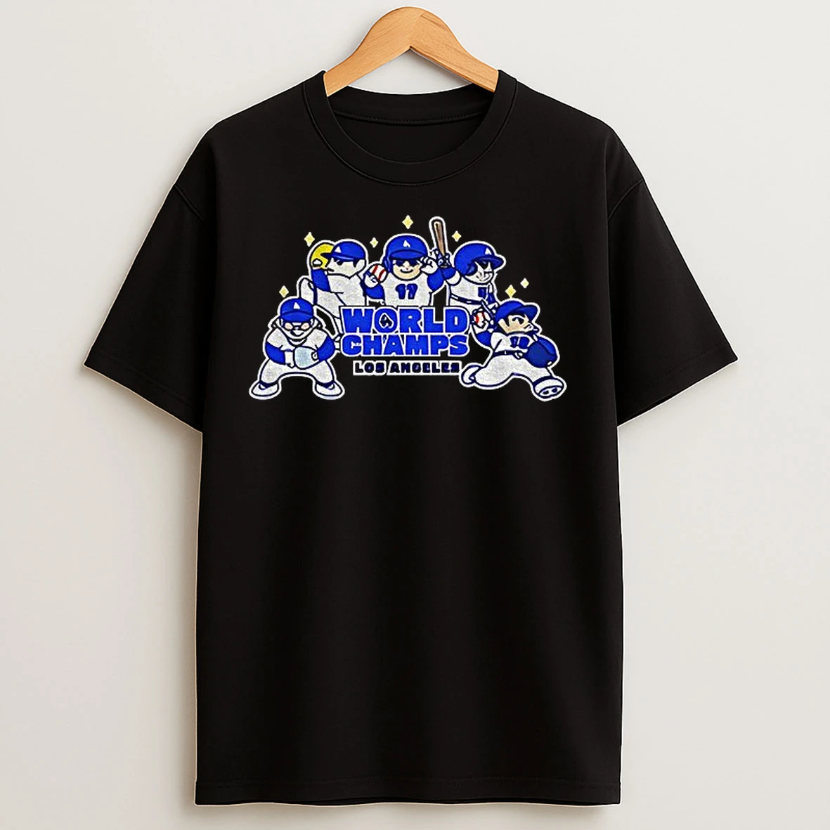 Shohei Ohtani Big Five Chibi Anime Los Angeles Dodgers Mlb Baseball 2025 T Shirts