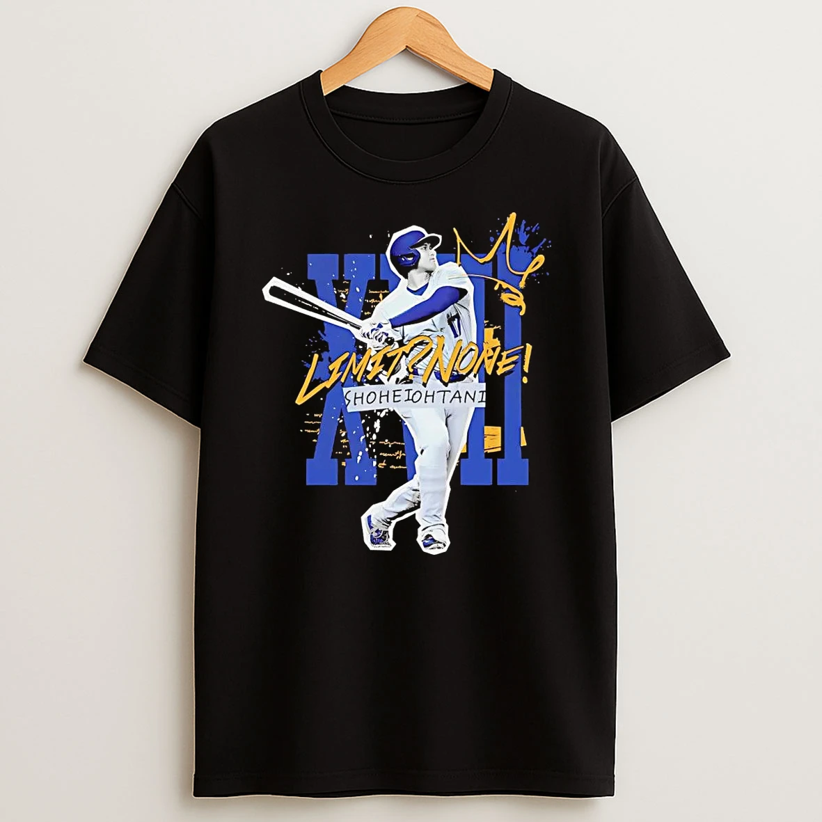 Shohei Ohtani No Limit Los Angeles Dodgers Shirts
