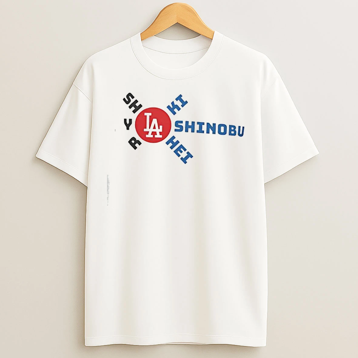Shohei Yoshinobu Roki Japan La Baseball T Shirts