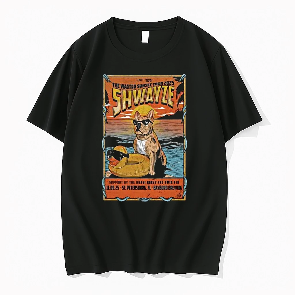 Shwayze Bayboro Brewing St Petersburg Fl 11 9 2025 Shirts