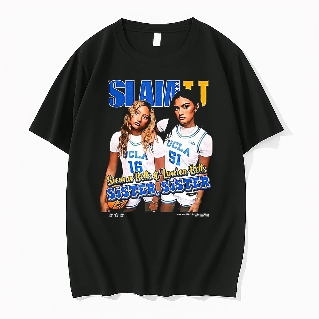 Sienna And Lauren Betts Ucla Bruins Basketball Sister 2025 Shirts