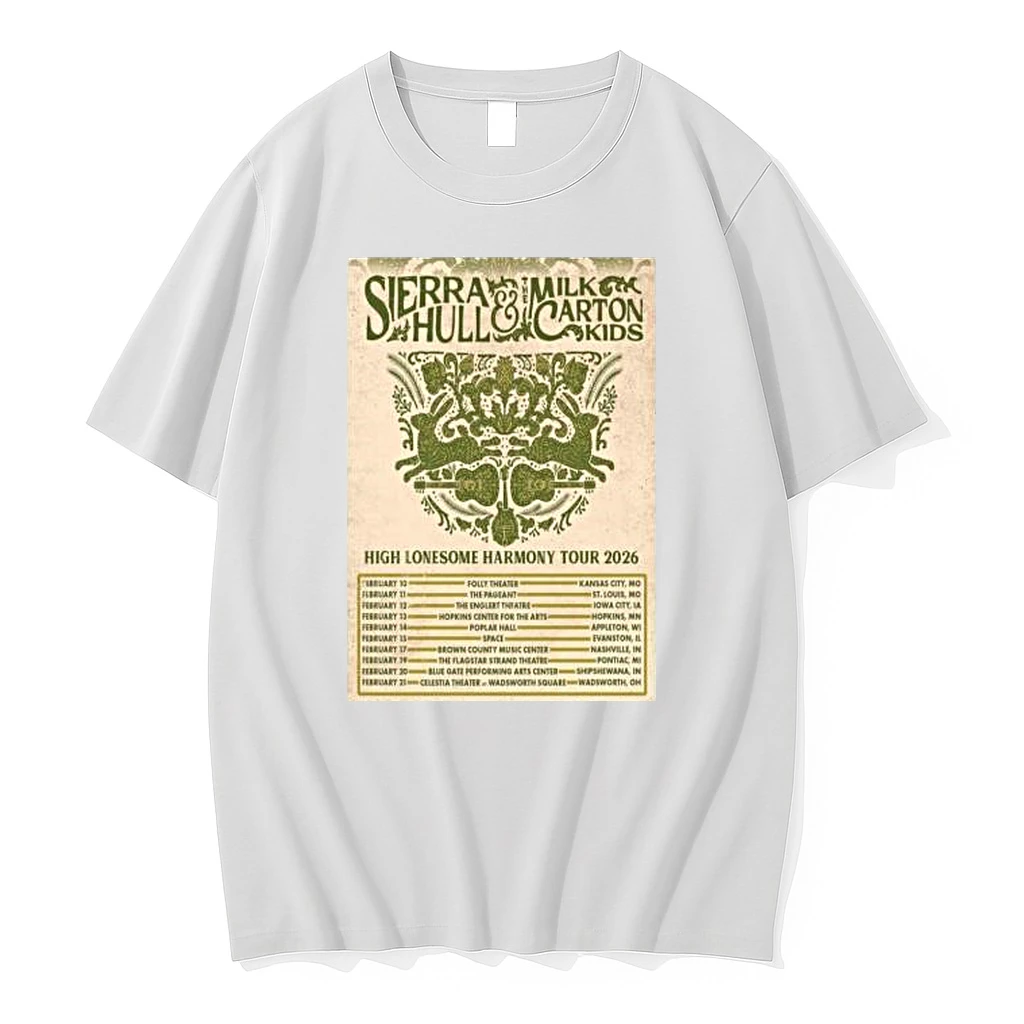 Sierra Hull The Milk Carton Kids High Lonesome Harmony Tour 2026 Shirts