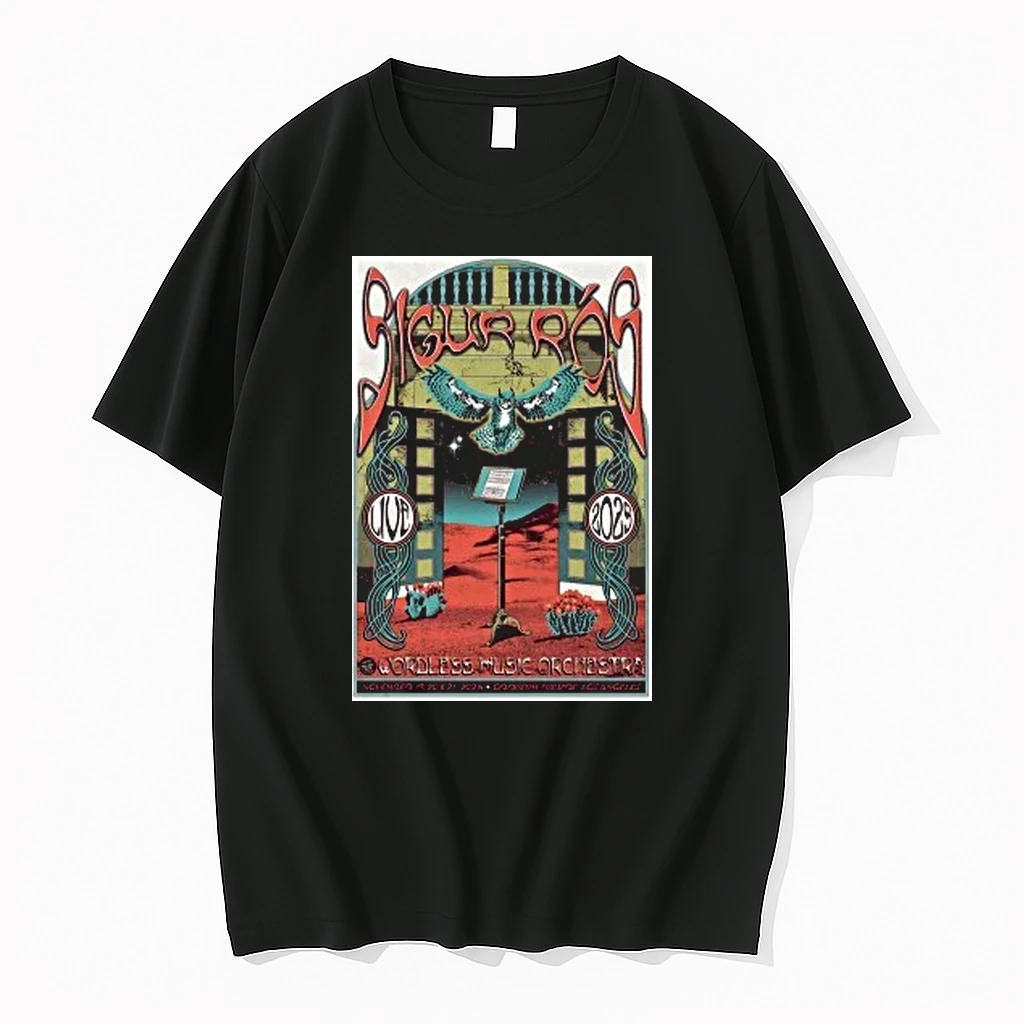 Sigur Ros Nov 19 21 2025 Orpheum Theatre Los Angeles Ca Shirts