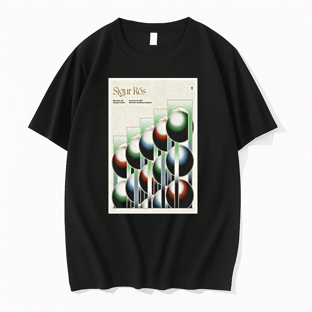 Sigur Ros November 10 2025 Edmonton Alberta Canada Shirts