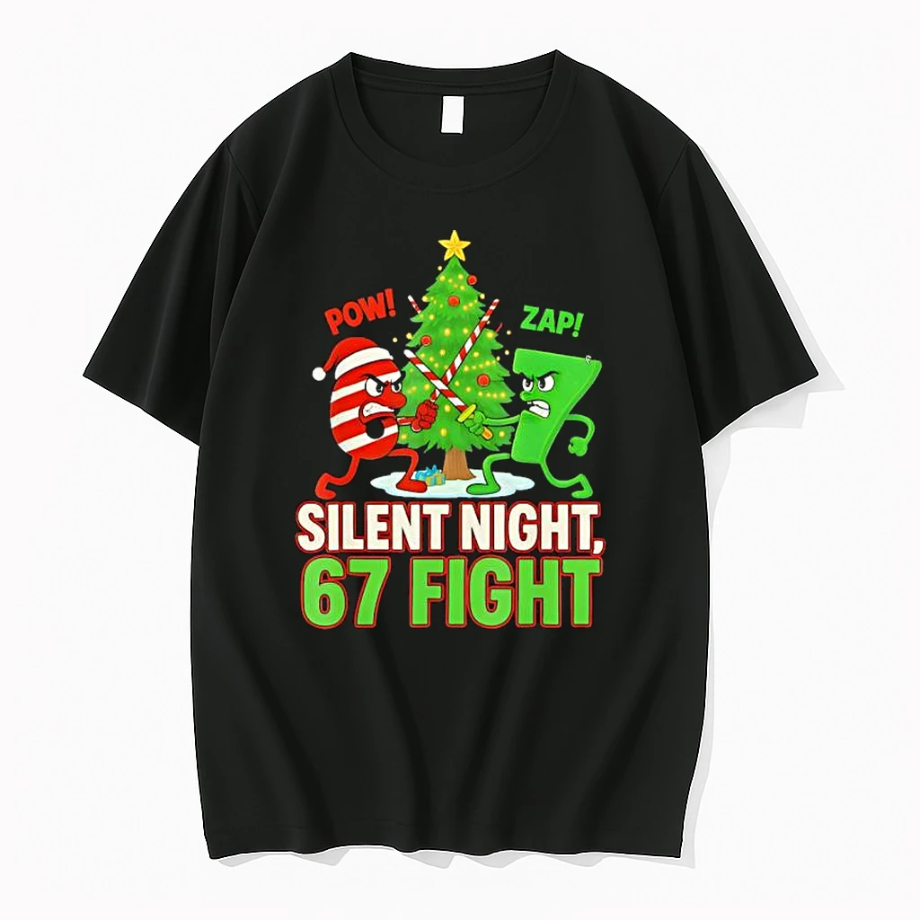 Silent Night 67 Fight Christmas Shirts