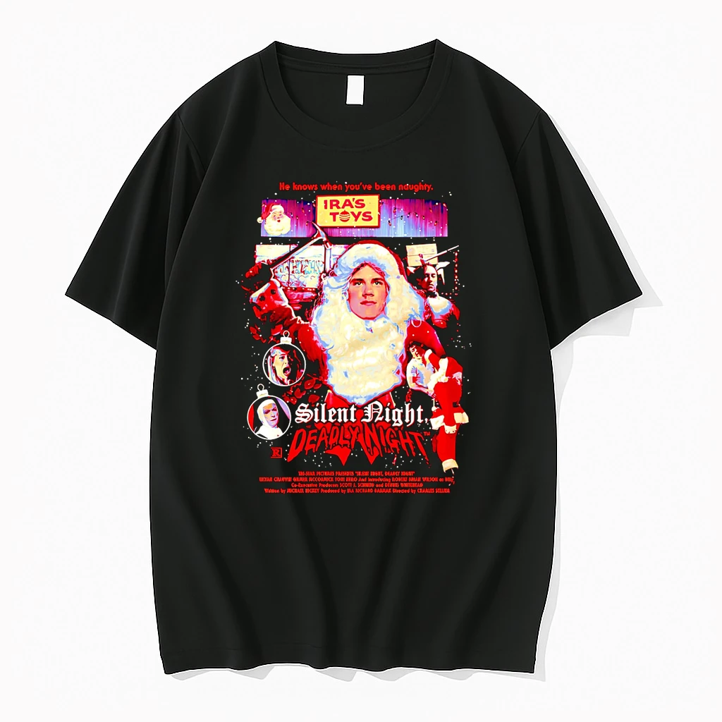 Silent Night Deadly Night Seasons Beatings Horror Movie Shirts