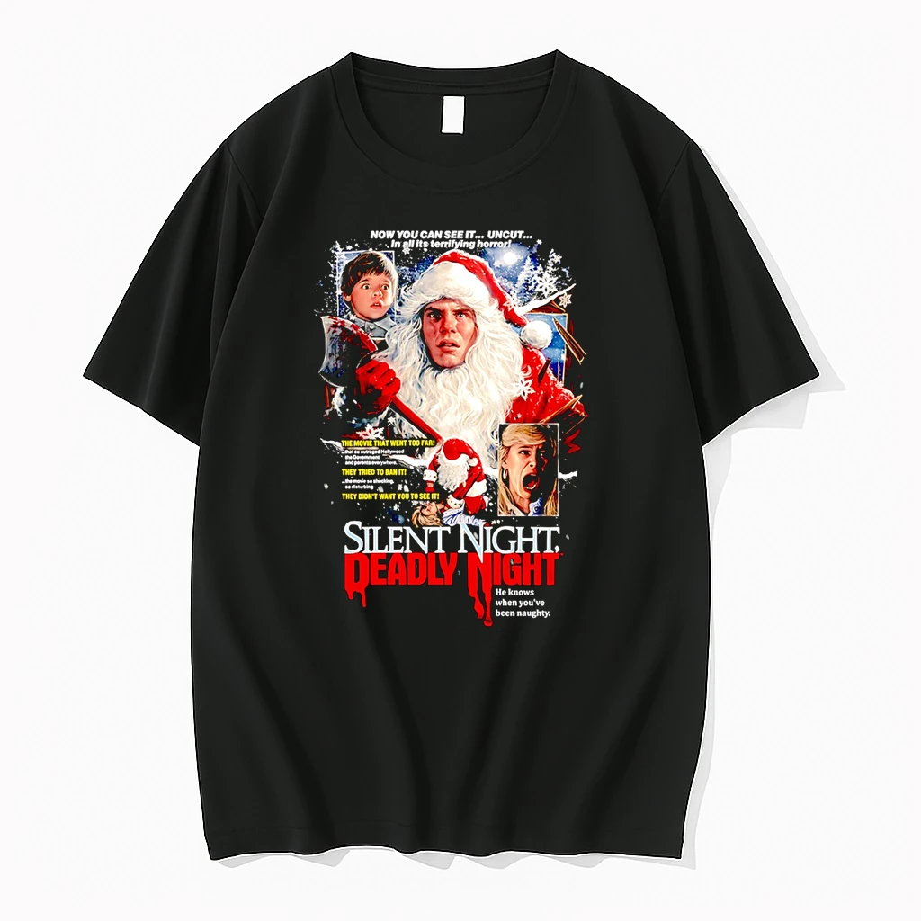 Silent Night Deadly Night Unholy Night Shirts