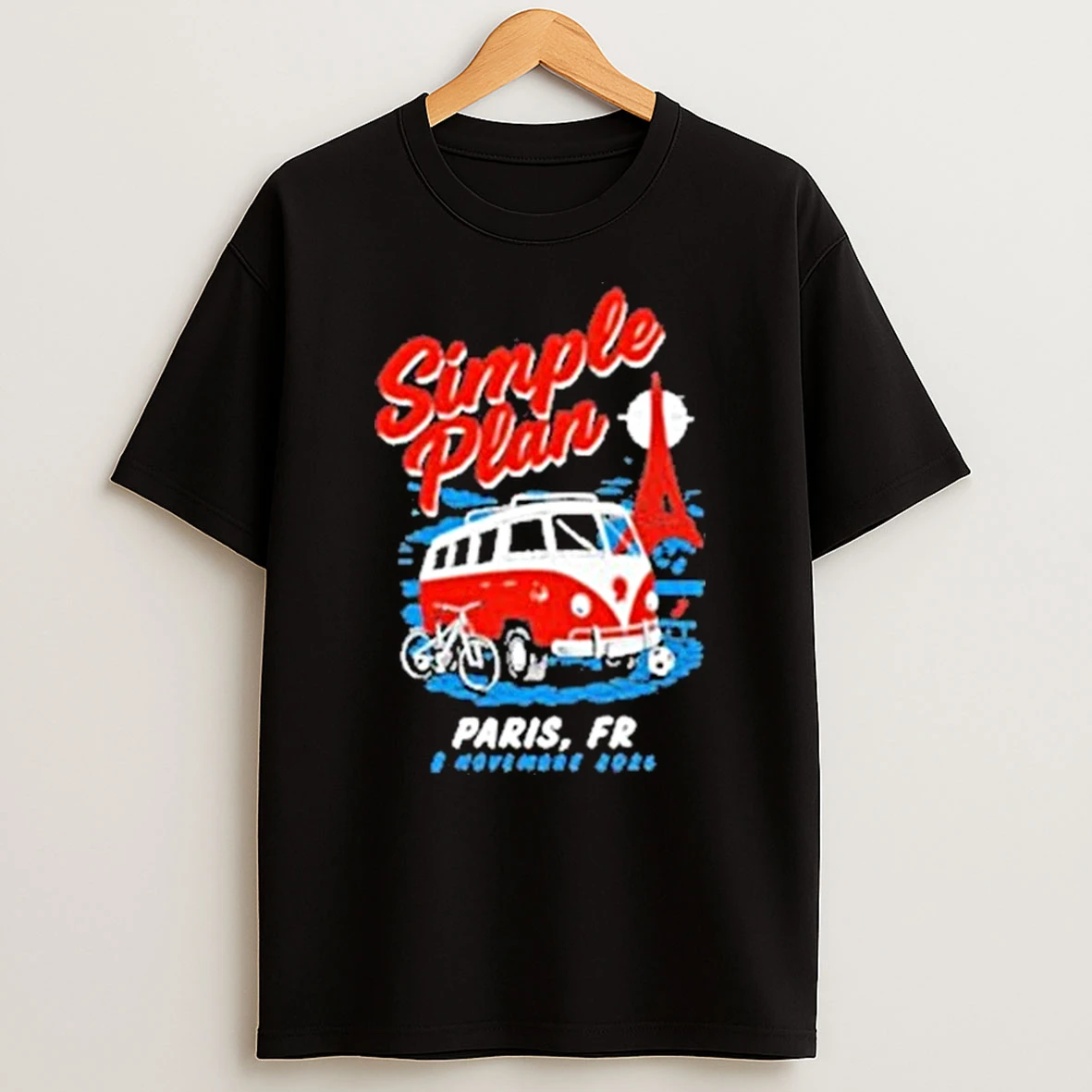 Simple Plan November 8 2025 Paris La Defense Arena Nanterre France Shirts