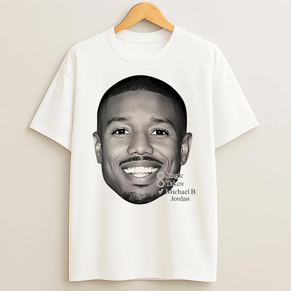 Single Taken Michael B Jordan Smile Face Shirts