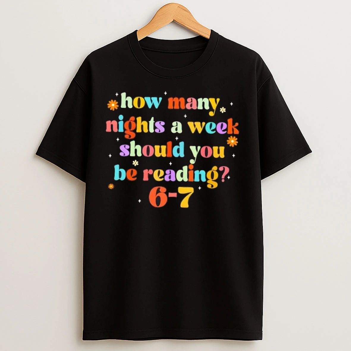 Six Seven 6 7 Meme Teacher Reading Books 6 7 T Shirts