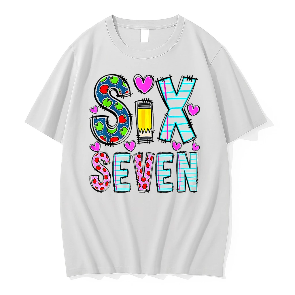 Six Seven 6 7 Meme Teacher Shirts