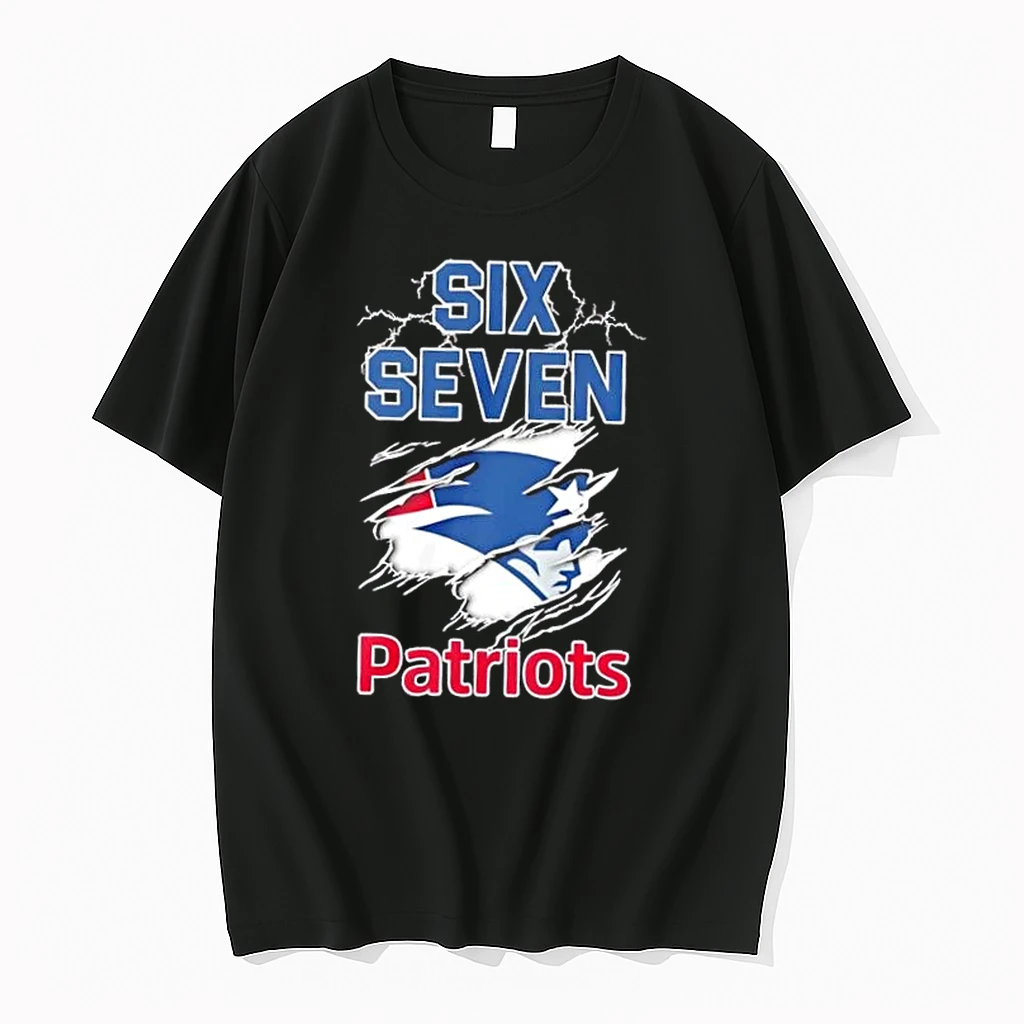 Six Seven 6 7 New England Patriots Football Shirts