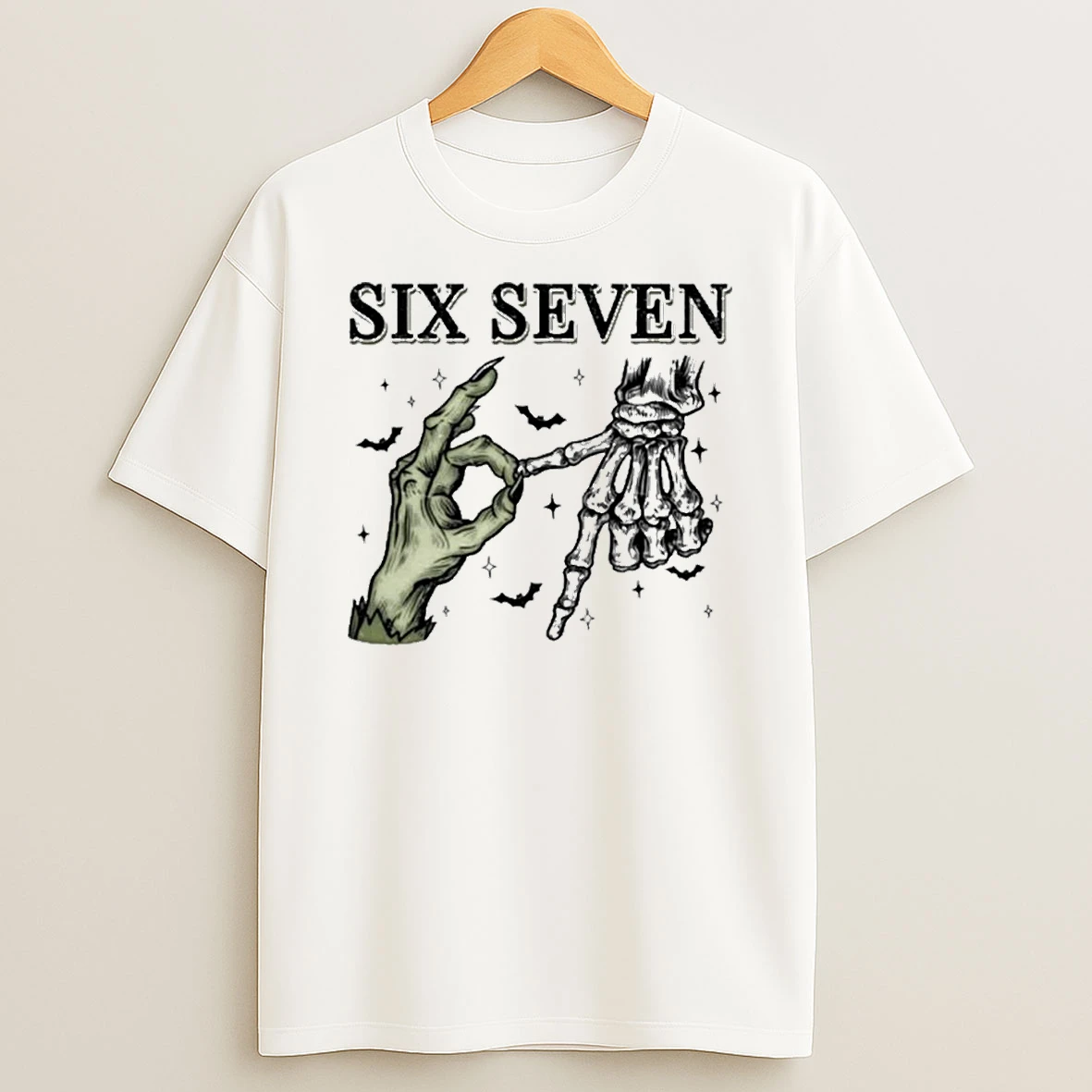 Six Seven 6 7 Skeleton Shirts