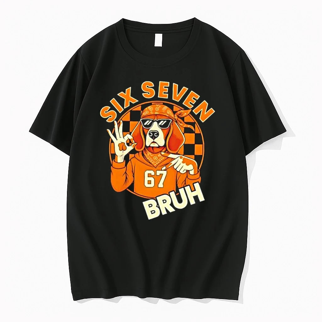 Six Seven 67 Dog 6 7 College Football Shirts