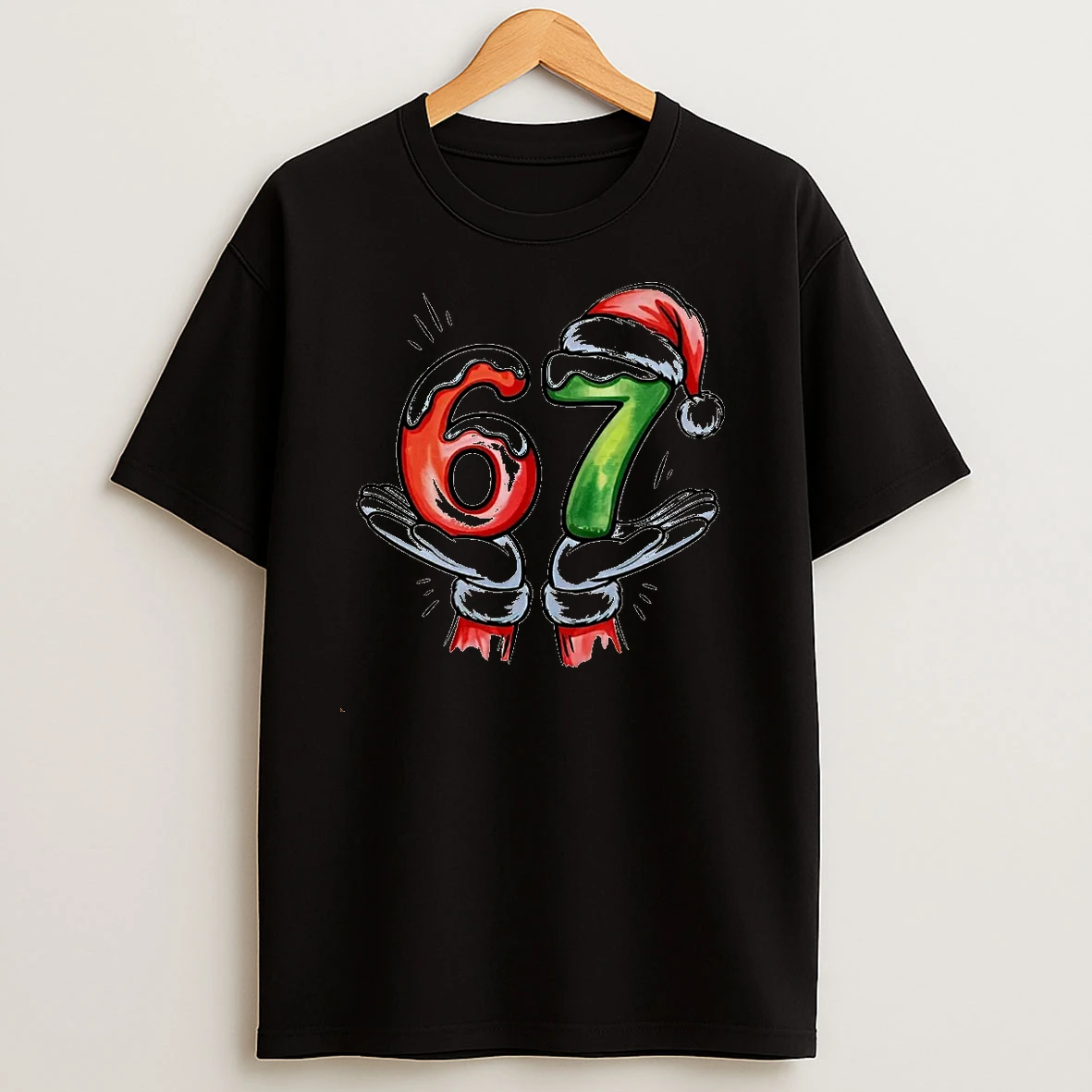 Six Seven 67 Merry Christmas Christmas T Shirts