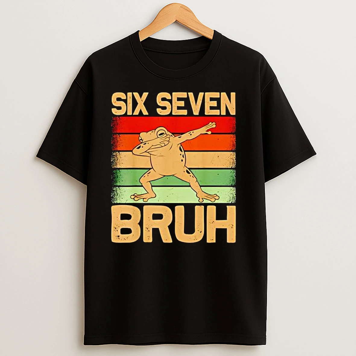Six Seven Bruh Frog T Shirts