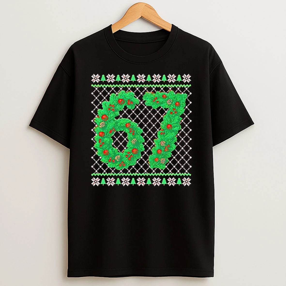 Six Seven Merry Christmas Ugly Sweat Shirts