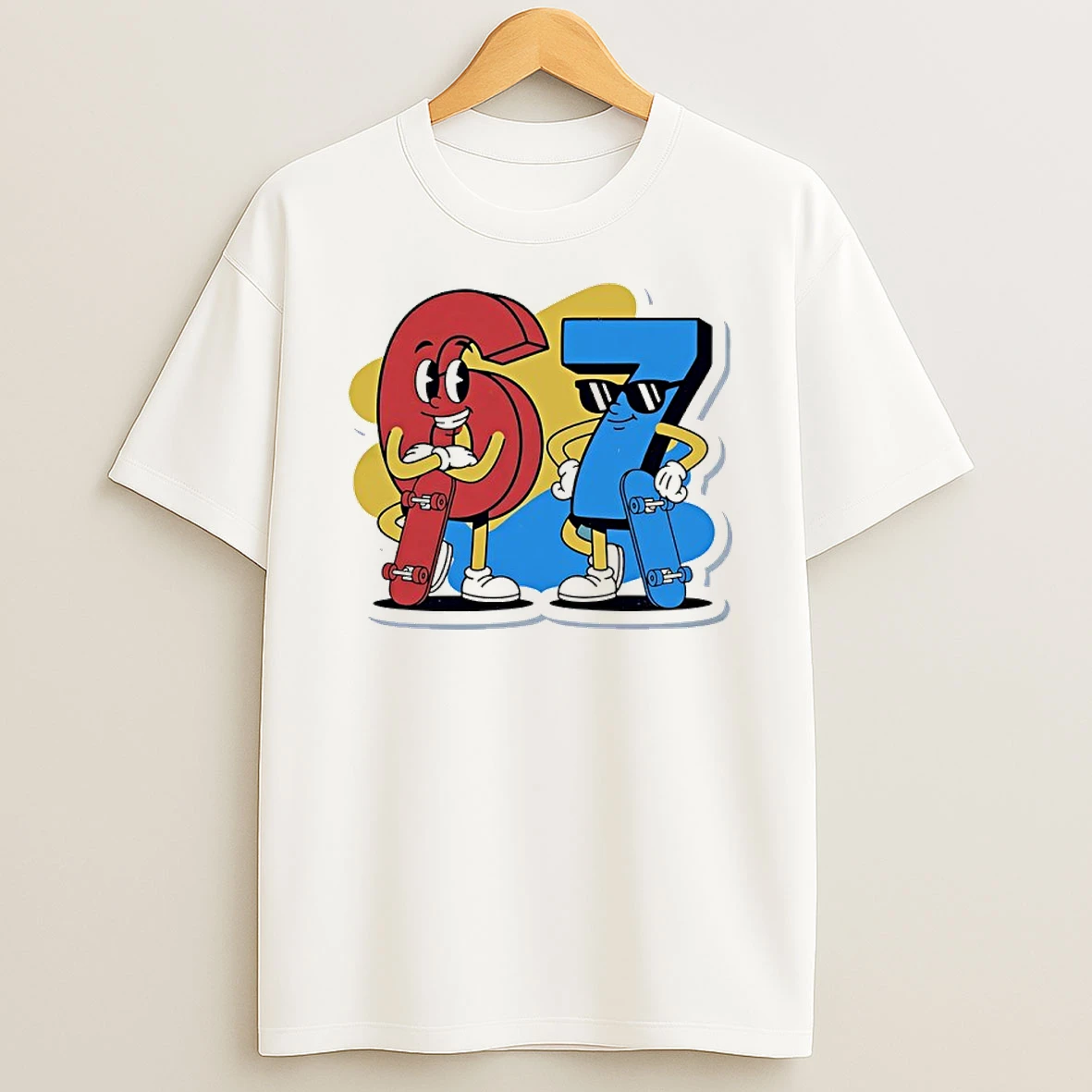 Six Seven Skater Friends Shirts
