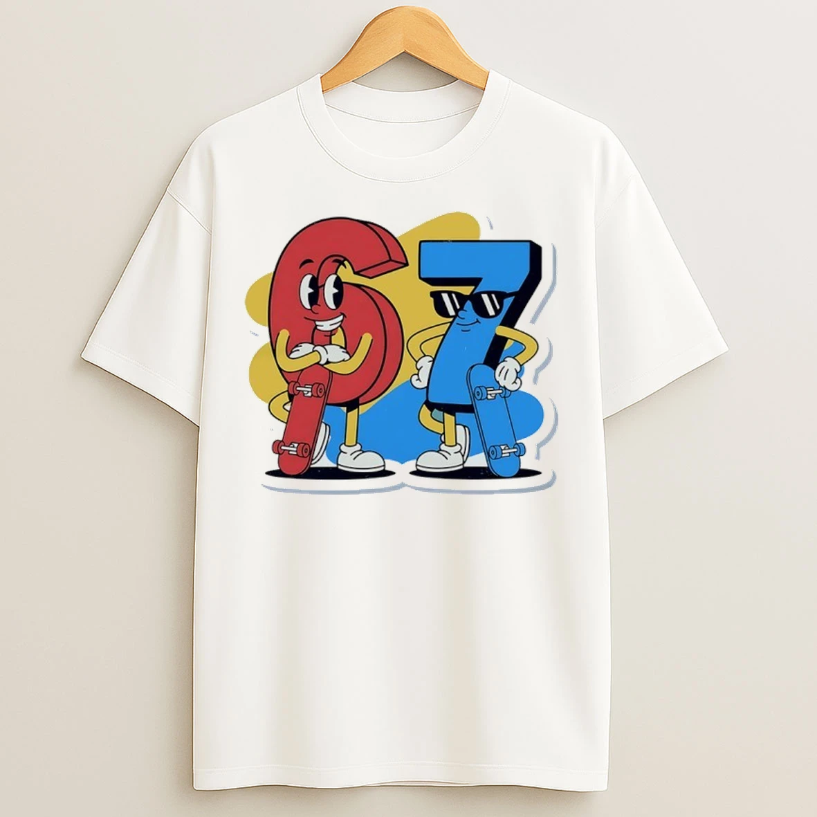 Six Seven Skater Friends T Shirts