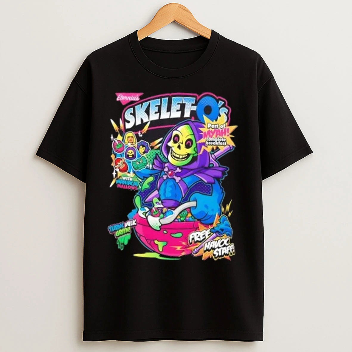 Skelet Os Cereal Grim Reaper Parody T Shirts