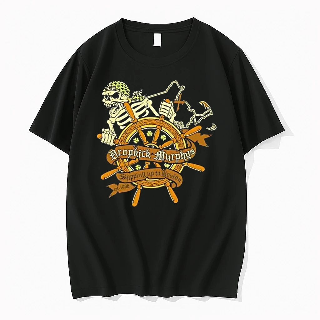 Skeleton Dropkick Murphys Shipping Up To Boston Est 1996 Shirts