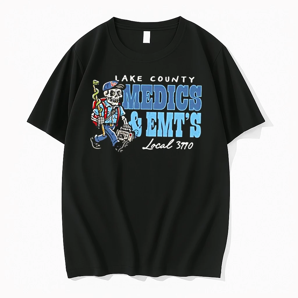 Skeleton Lake County Medics And Emts Local 3990 Shirts