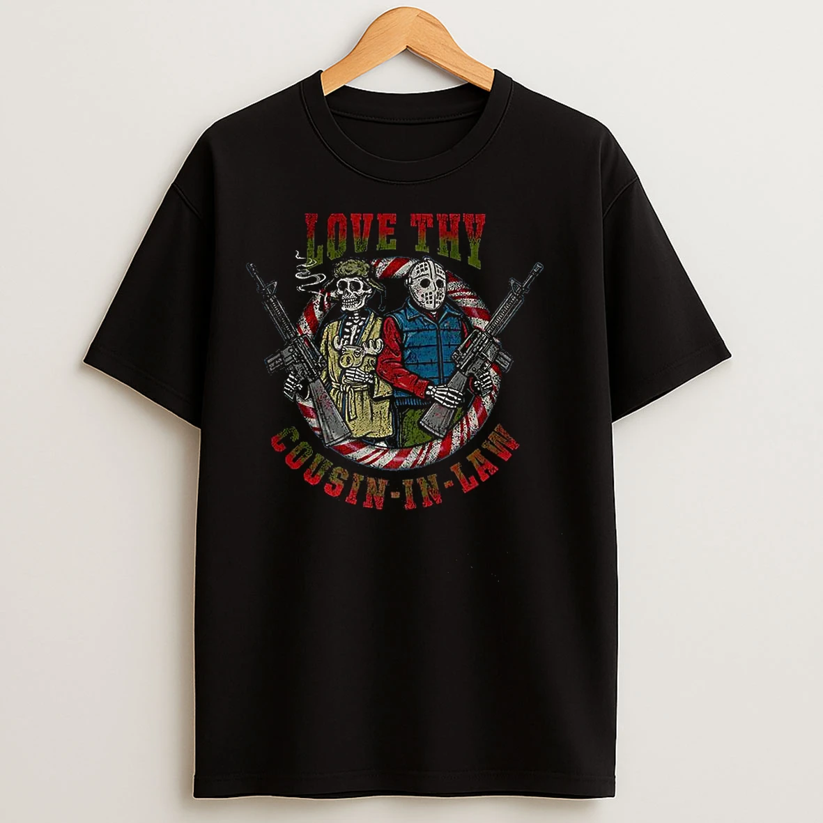 Skeleton Love Thy Cousin In Law T Shirts