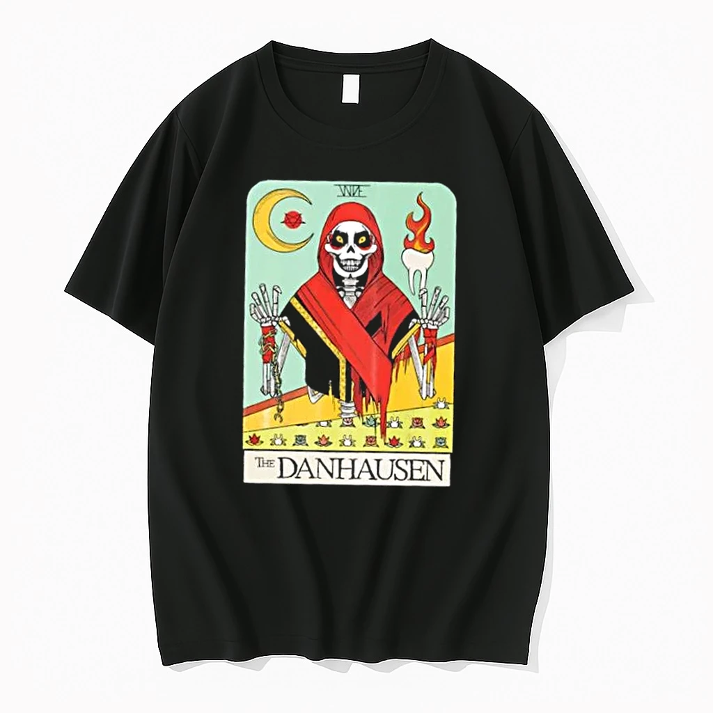 Skeleton The Danhausen Tarot Card Shirts