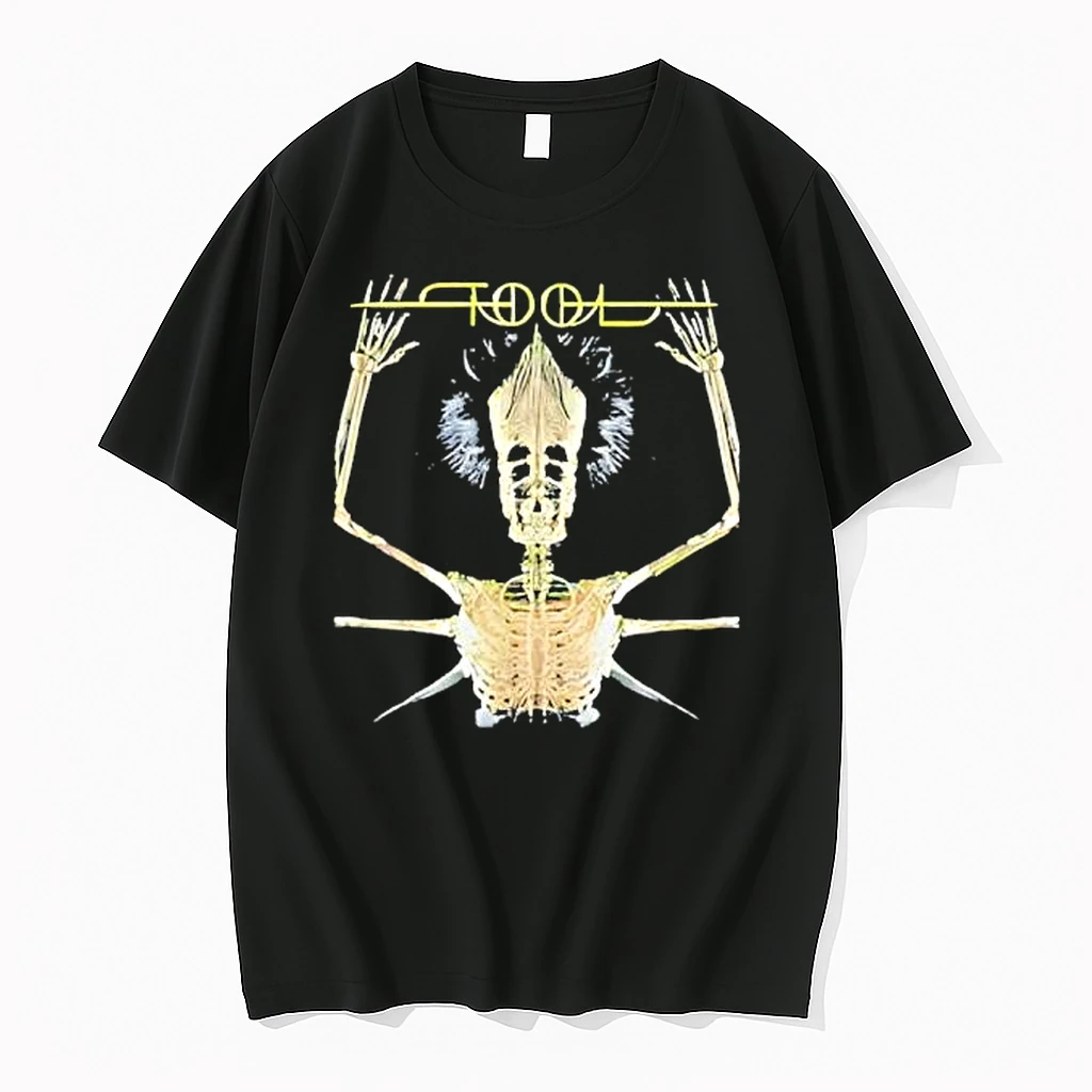 Skeleton Vintage Tool Shake Handyma Sarcastic Music Bands Shirts