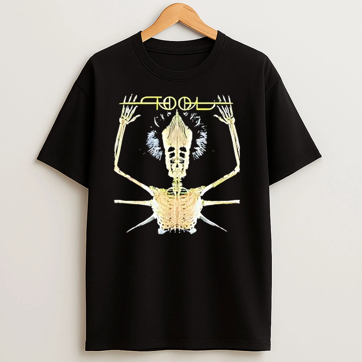 Skeleton Vintage Tool Shake Handyma Sarcastic Music Bands T Shirts
