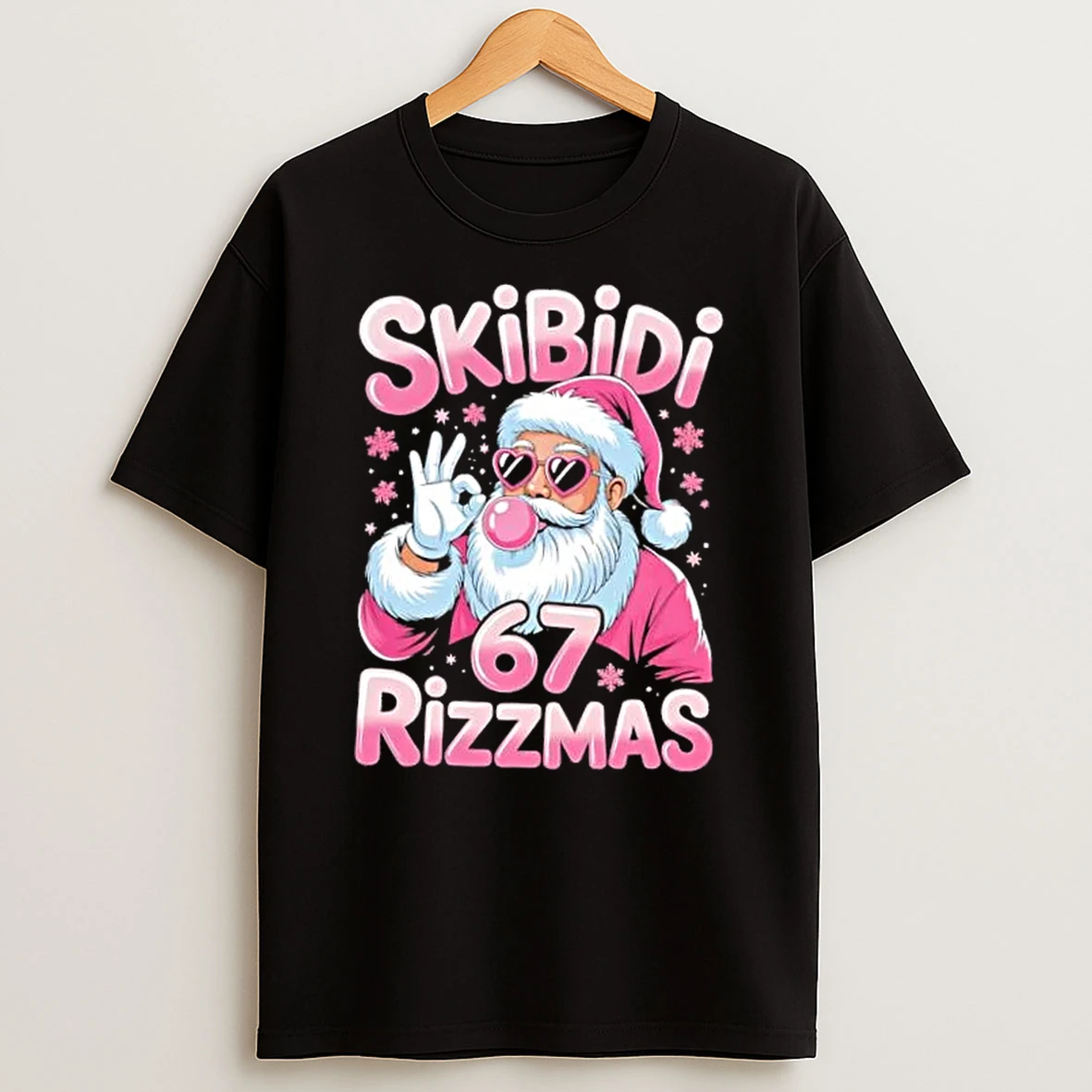 Skibidi 67 Rizzmas Christmas 6 7 Santa Shirts