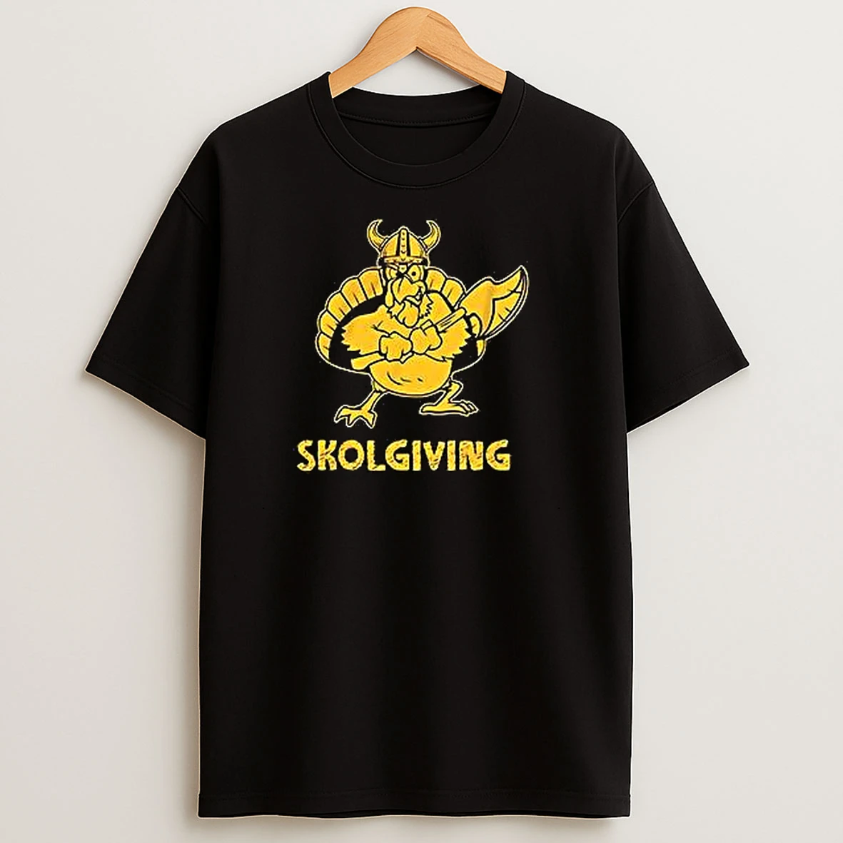 Skolgiving Minnesota Vikings T Shirts