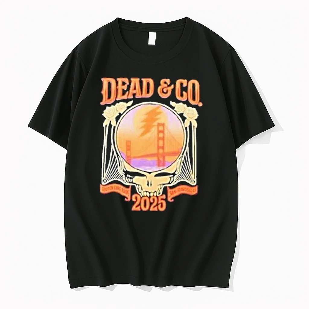 Skull Dead And Company Golden Gate Park 2025 Shirts