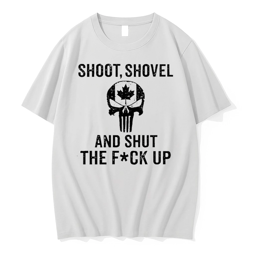 Skull Shoot Shovel And Shut The Fuck Up Marvel Punisher Punisher Shirts