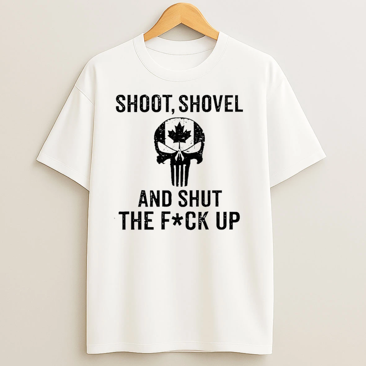 Skull Shoot Shovel And Shut The Fuck Up Marvel Punisher Punisher T Shirts
