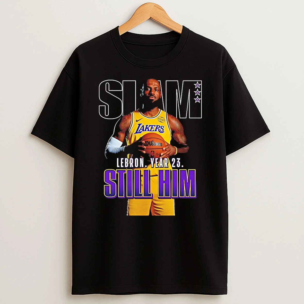Slam Lebron Year 23 Still Him Shirts