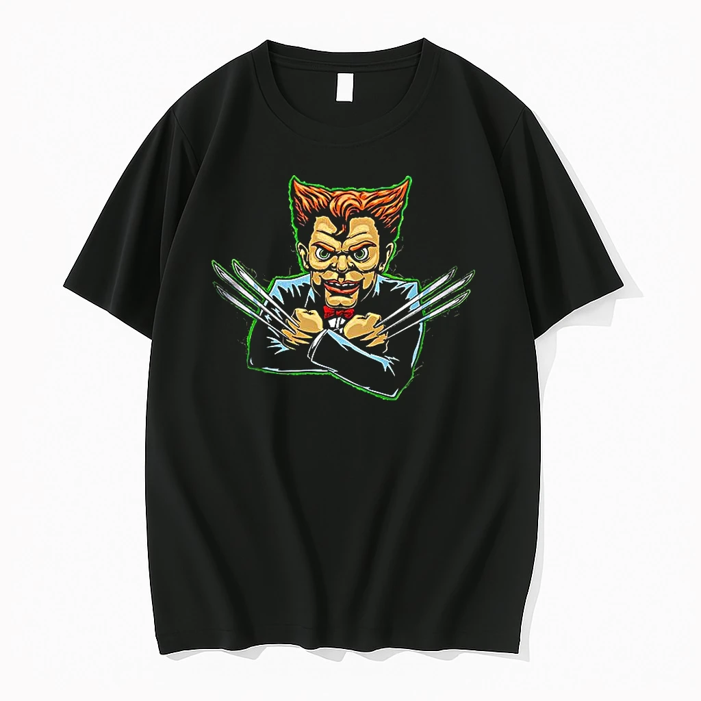 Slappy Mutant Dummy Wolverine Goosebumps X Marvel Comics Shirts