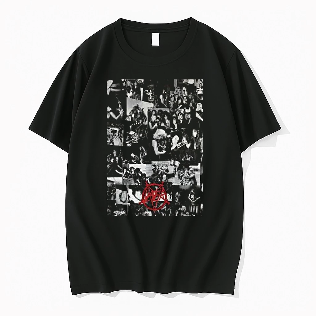 Slayer Hell Awaits Photo Collage Art Print Shirts