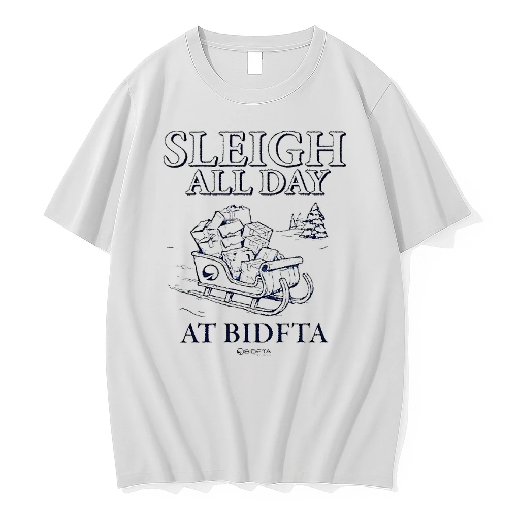 Sleigh All Day With Bidfta Christmas 2025 Shirts