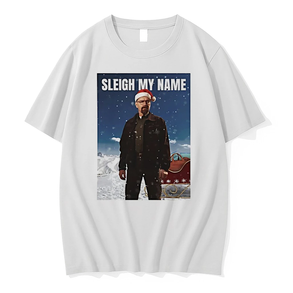 Sleigh My Name Breaking Bad Christmas Parody Shirts