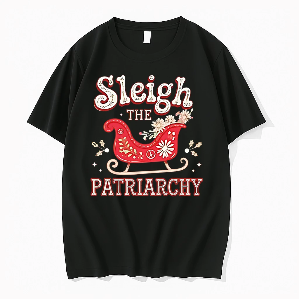 Sleigh The Patriarchy Christmas Shirts