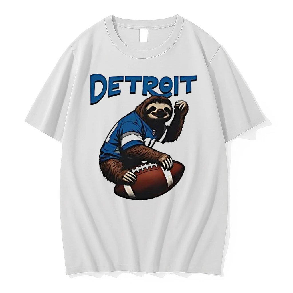 Sloth Detroit Lions Football Shirts