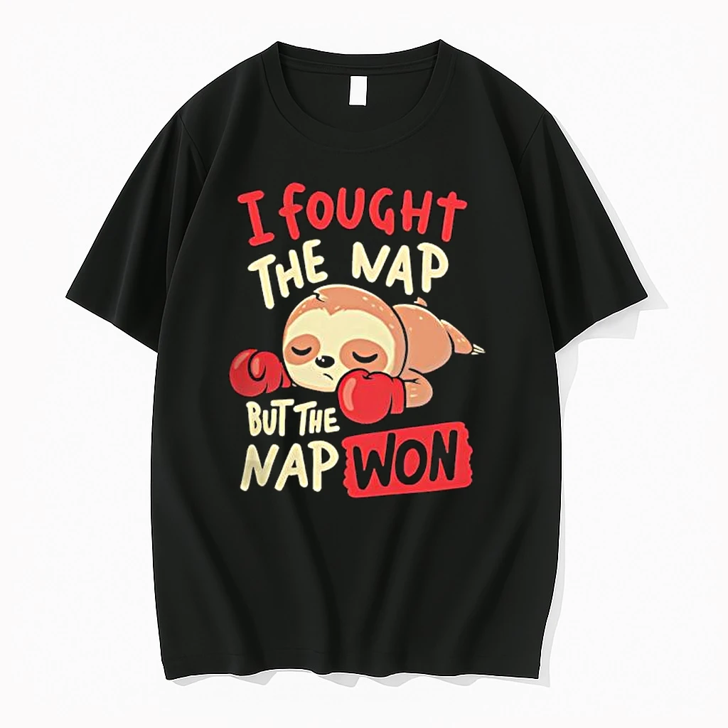 Sloth I Fought The Nap But The Nap Won Shirts