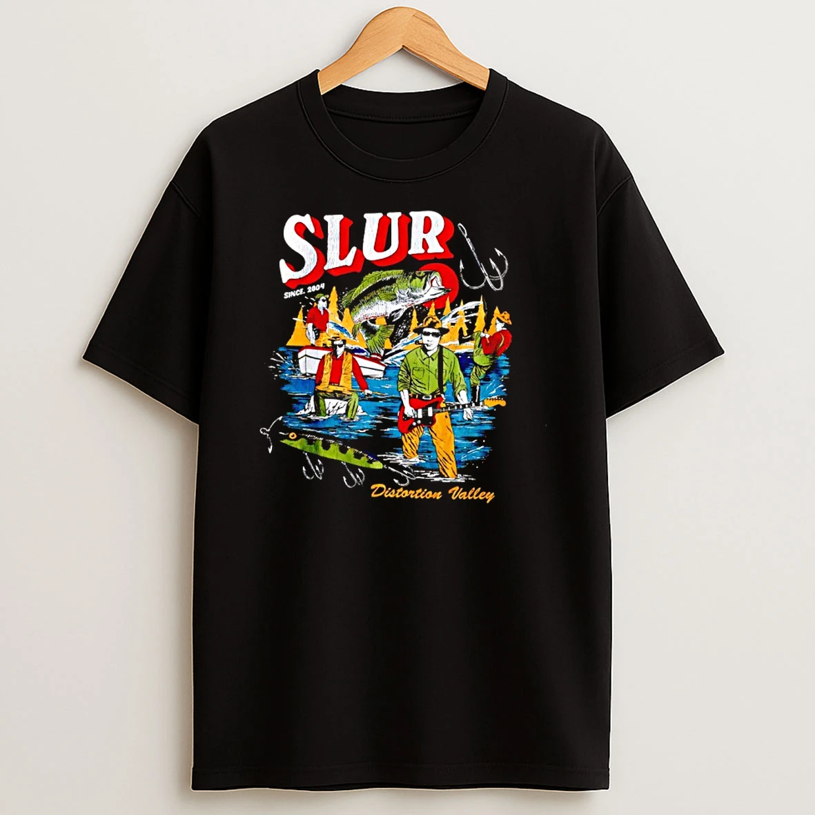 Slur Since 2004 Distortion Valley Shirts